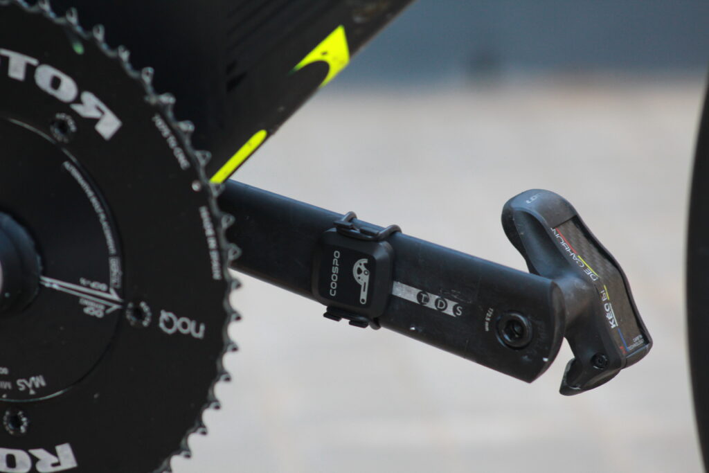 Sensor de cadencia por acelerómetro